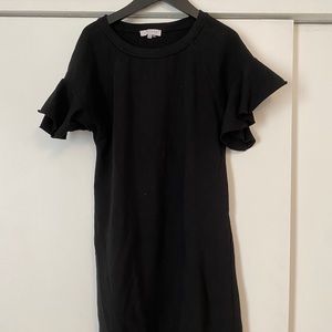 1. STATE Black Shift Dress